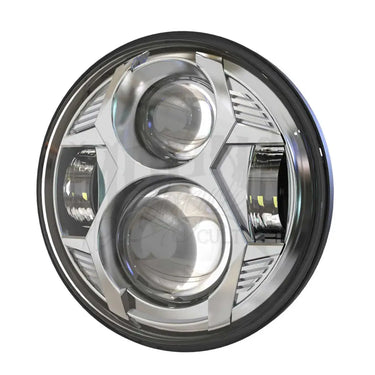 5.75 MOONSMC® OG Moonmaker V2 LED Headlight - Chrome - Lighting Components